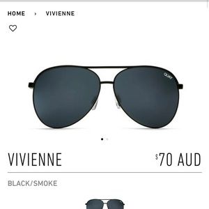 NWT Quay Vivienne sunnies
